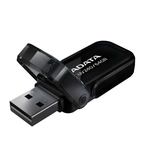MEMORIA USB ADATA 64GB 2.0 AUV240 NEGRA AUV240 64G RBK - Imagen 2