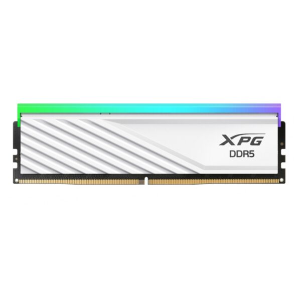 MEMORIA RAM DIMM ADATA XPG LANCER BLADE DDR5 RGB 16GB 6000MHZ BLANCO AX5U6000C4816G SLABRWH