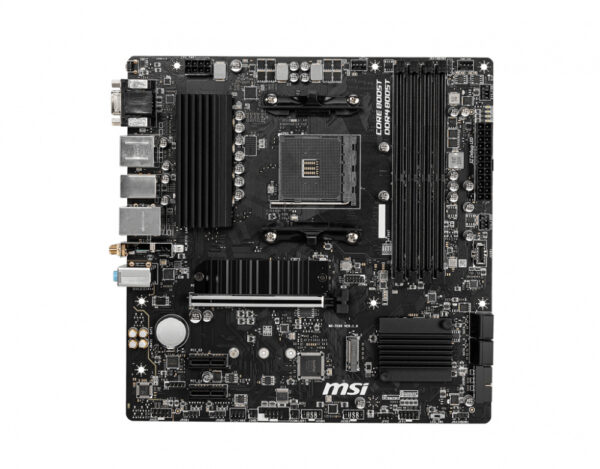 MOTHERBOARD MSI (B550M PRO-VDH WIFI) SOCKETAM4,4*DDR4 4400,HDMI,DP, VGA, PCI-E 4.0, MICRO ATX - Imagen 2