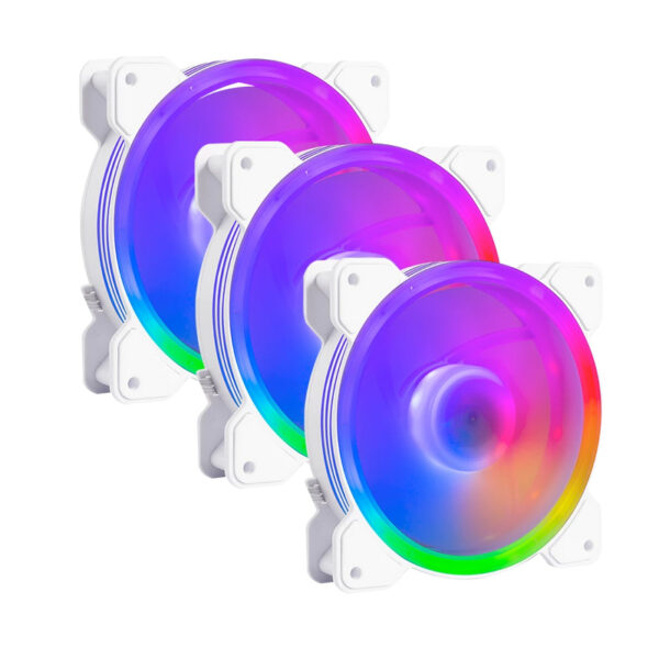 VENTILADORES P/GABINETE BALAM RUSH (BR-937993) EOLOX BLAZE EX50KW,RGB,120 MM,3 FAN,BLANCO