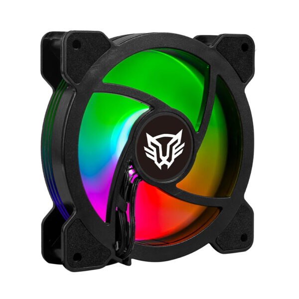 VENTILADOR P/GABINETE BALAM RUSH (BR-938068) EOLOX BLAZE EX50,RGB,120 MM,1 FAN,NEGRO - Imagen 3