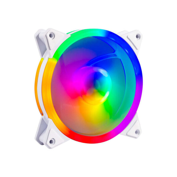 VENTILADOR P/GABINETE BALAM RUSH (BR-938099) EOLOX BLAZE EX30W,RGB,120 MM,1 FAN,BLANCO - Imagen 2