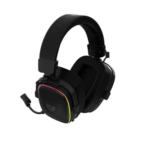 AUDIFONOS BALAM RUSH (BR-938501) AESON EXPERT HS1100, INALAMBRICOS, BLUETOOTH 5.4, SONIDO 7.1, NEGROS - Imagen 2