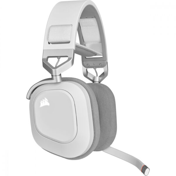 DIADEMA CORSAIR INALAMBRICO HS80 RGB BLANCO 24 BITS 48 KHZ CA 9011236 NA