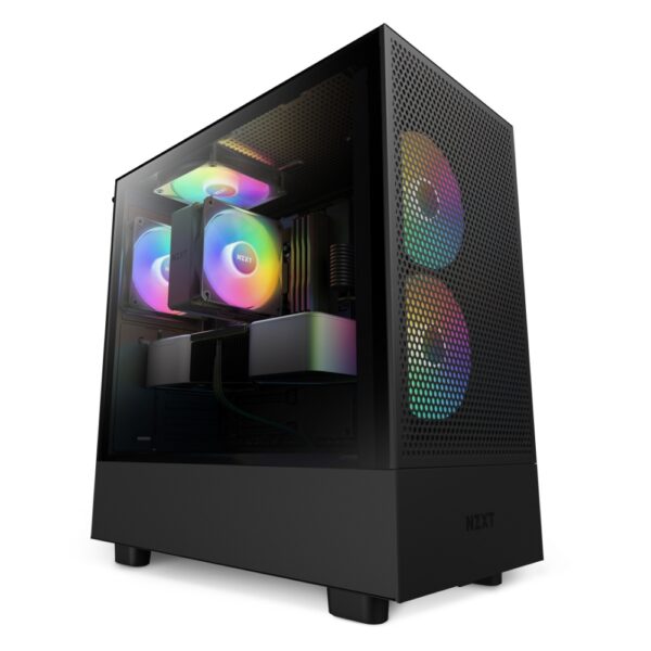 GAB NZXT H5 FLOW RGB NEGRO, ATX
