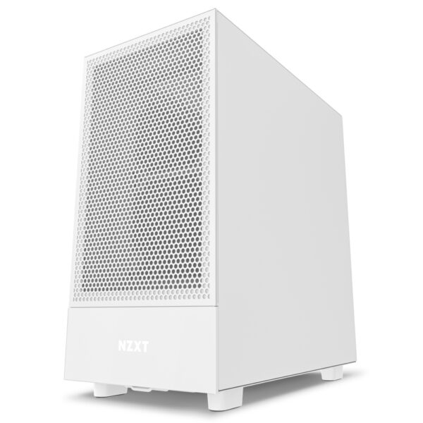 GAB NZXT H5 FLOW COMPACT BLANCO, ATX - Imagen 2