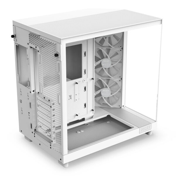 GAB NZXT H6 FLOW BLANCO CRISTAL TEMP ATX - Imagen 6