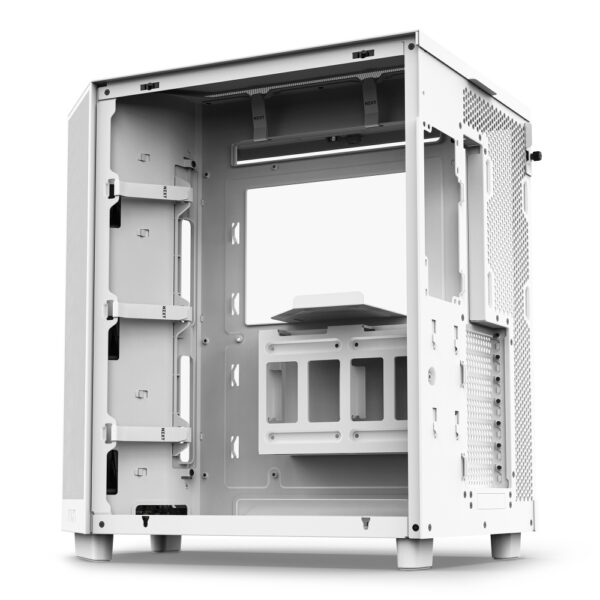 GAB NZXT H6 FLOW BLANCO CRISTAL TEMP ATX - Imagen 7
