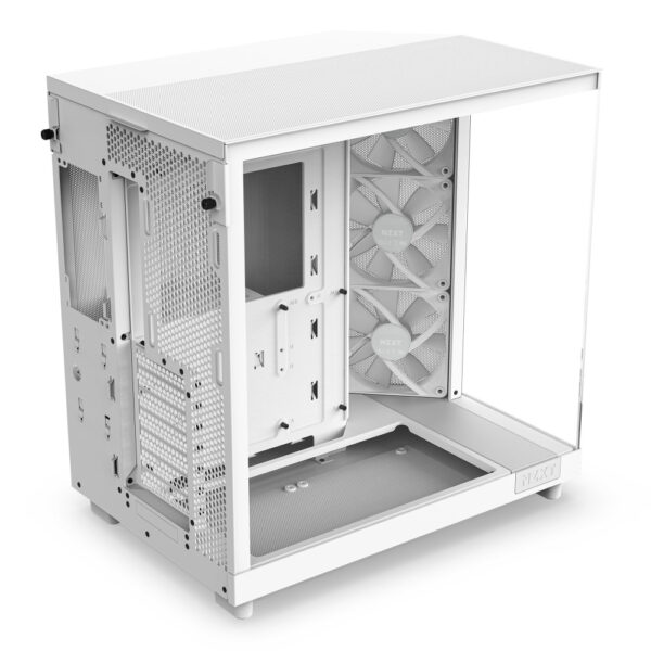 GAB NZXT H6 FLOW RGB BLANCO ATX - Imagen 5