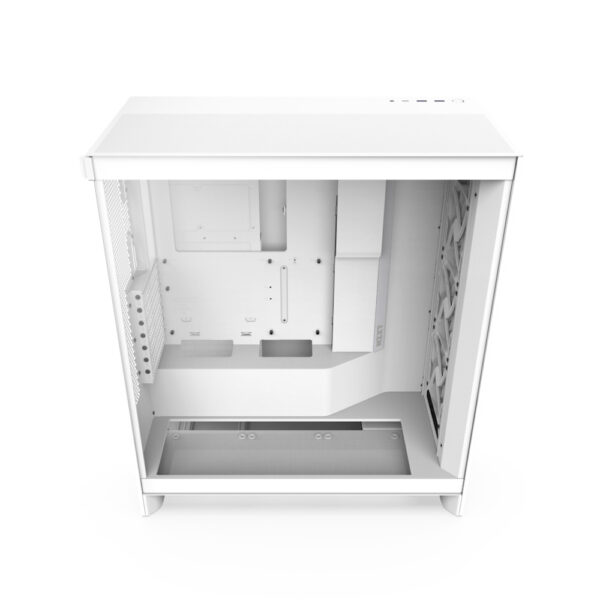 GAB NZXT H7 FLOW WHITE ATX CRISTAL TEMPLADO 2 USB 3.2, 1 USB TIPO C 3.2 - Imagen 3