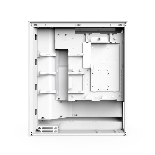 GAB NZXT H7 FLOW WHITE ATX CRISTAL TEMPLADO 2 USB 3.2, 1 USB TIPO C 3.2 - Imagen 5