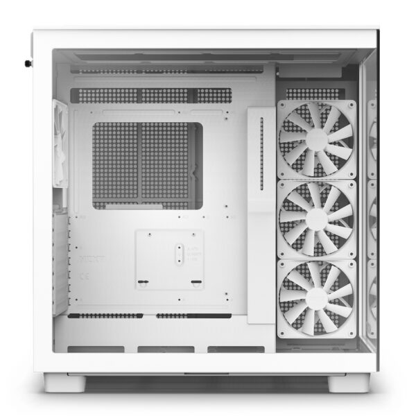 GAB NZXT H9 FLOW WHITE ATX CRISTAL TEMPLADO 2 USB TIPO A, 1 TIPO C 3.2 - Imagen 5