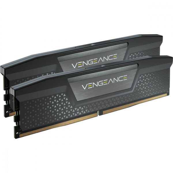 MEMORIA DIMM DDR5 CORSAIR (CMK64GX5M2B5600C40) 64GB (2X32GB) 5600MHZ VENGEANCE NEGRO - Imagen 2