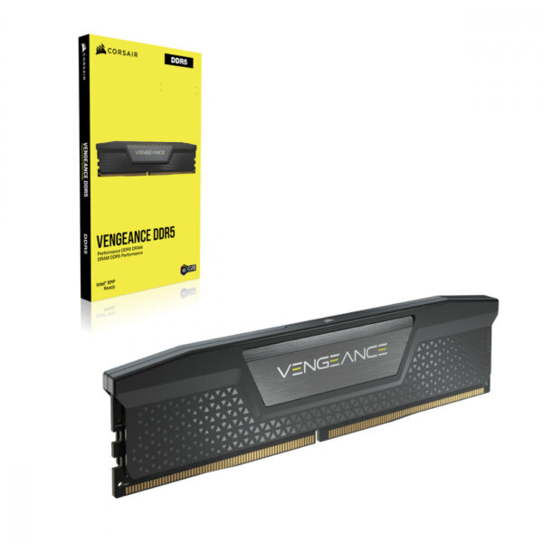 MEMORIA DIMM DDR5 CORSAIR (CMK64GX5M2B5600C40) 64GB (2X32GB) 5600MHZ VENGEANCE NEGRO - Imagen 5