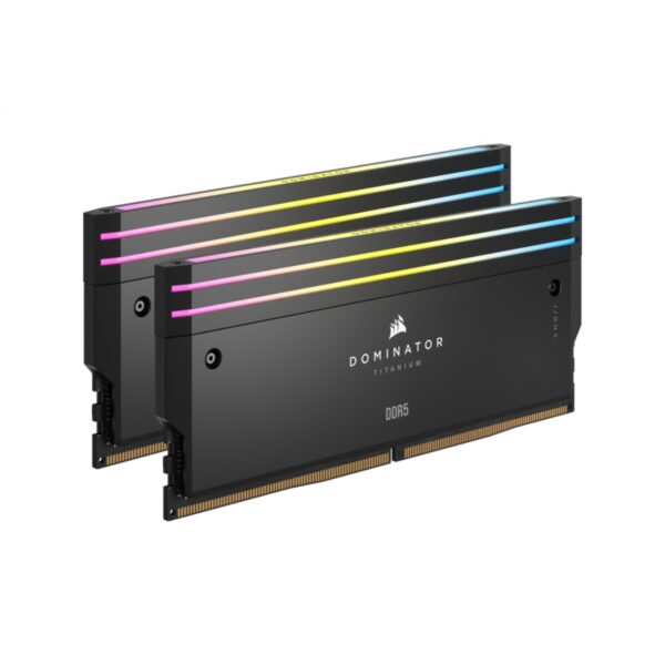 MEMORIA DIMM DDR5 CORSAIR (CMP64GX5M2B6400C32) 64GB 6400MHZ (2X32GB) DOMINATOR TITANIUM,NEGRO - Imagen 2
