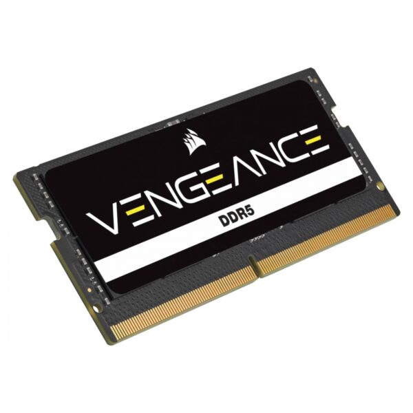 MEMORIA SODIMM DDR5 CORSAIR (CMSX16GX5M1A5600C48) 16GB 5600MHZ (1X16GB) VENGEANCE,NEGRO CL48 - Imagen 2
