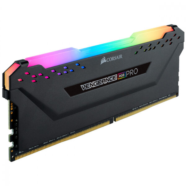 MEMORIA DIMM DDR4 CORSAIR (CMW16GX4M1Z3600C18) 16GB 3600MHZ VENGEANCE RGB PRO NEGRO CL18