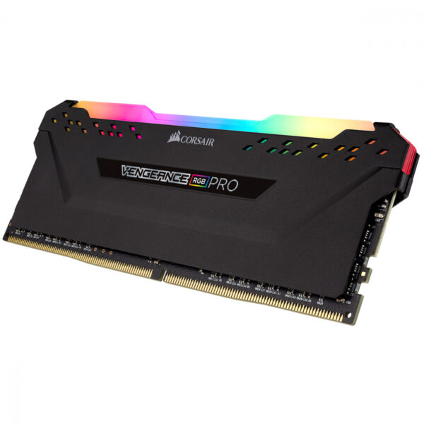 MEMORIA DIMM DDR4 CORSAIR (CMW16GX4M1Z3600C18) 16GB 3600MHZ VENGEANCE RGB PRO NEGRO CL18 - Imagen 3