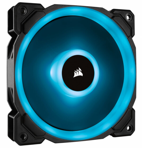 VENTILADOR GABINETE CORSAIR (CO-9050071-WW) LL120 RGB LUZ DUAL, 120MM, NEGRO - Imagen 3