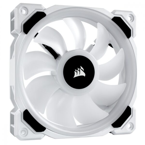VENTILADOR GABINETE CORSAIR (CO-9050091-WW) LL120 RGB LUZ DUAL, 120MM, BLANCO - Imagen 2