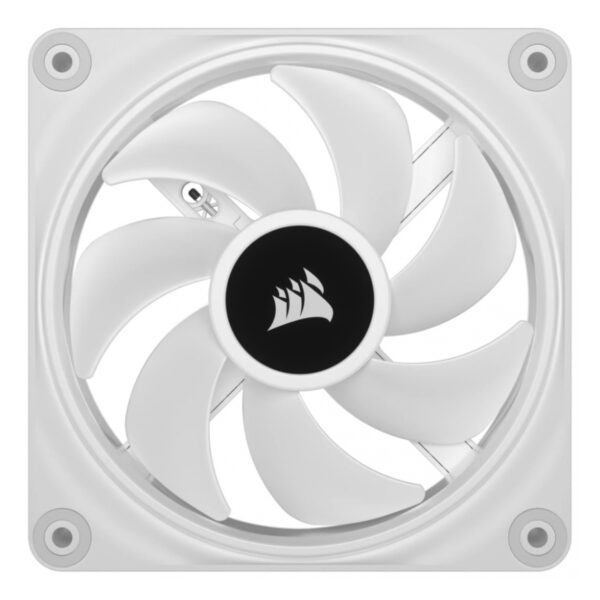 VENTILADOR GABINETE CORSAIR (CO-9051006-WW) ICUE LINK QX120 RGB,3 FAN,120MM,DOMO MAGNETICO,BLANCO - Imagen 3