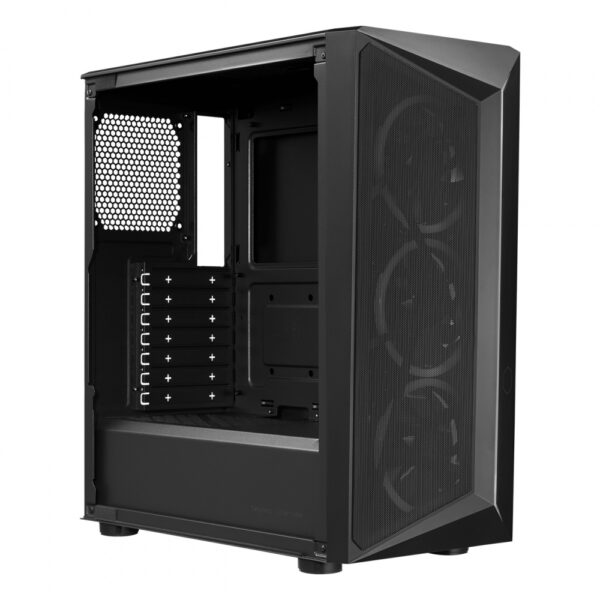GABINETE COOLER MASTER (CP510-KGNN-S00) CMP510,NEGRO,ARGB,3*FANS 120MM,MEDIA TORRE,S/FUENTE - Imagen 2