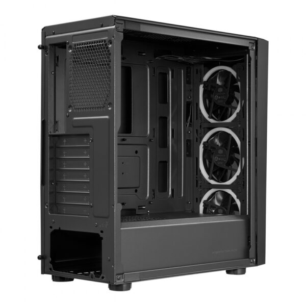 GABINETE COOLER MASTER (CP510-KGNN-S00) CMP510,NEGRO,ARGB,3*FANS 120MM,MEDIA TORRE,S/FUENTE - Imagen 3