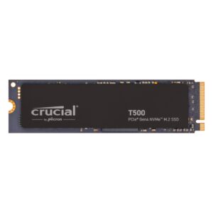 UNIDAD SSD M.2 CRUCIAL 1TB T500 (CT1000T500SSD8) T500, PCIE 4.0, NVME, 2280