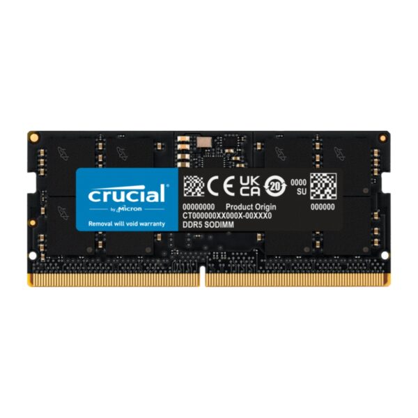 MEMORIA SODIMM DDR5 CRUCIAL (CT16G48C40S5) 16GB 4800MHZ, CL40