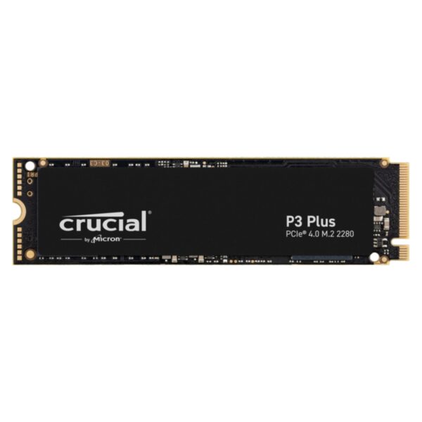 UNIDAD SSD M.2 CRUCIAL 2TB (CT2000P3PSSD8) P3 PLUS, PCIE 4.0, NVME, 3D NAND, 2280