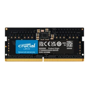 MEMORIA SODIMM DDR5 CRUCIAL (CT8G48C40S5) 8GB 4800MHZ, CL40