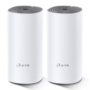 ROUTER TP-LINK (DECO E4(2-PACK) DECO E4, 867MBPS, 2X ETHERNET, DUAL 2.4/5GHZ, 2X ANTENAS INTERNAS