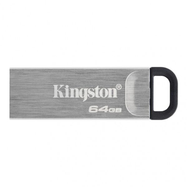 MEMORIA USB KINGSTON (DTKN/64GB) 64GB DATA TRAVELER KYSON, PLATA USB 3.2