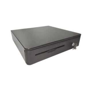 CAJON DE DINERO EVOTEC (EV-3003) 5* BILLETES, 8* MONEDAS, RJ11, PLASTICO ABS / ACERO, POS