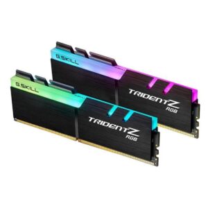 MEMORIA RAM DIMM GSKILL TRIDENT Z RGB 32GB 2X16GB DDR4 3200MHZ CL16 NEGRO F4 3200C16D 32GTZR