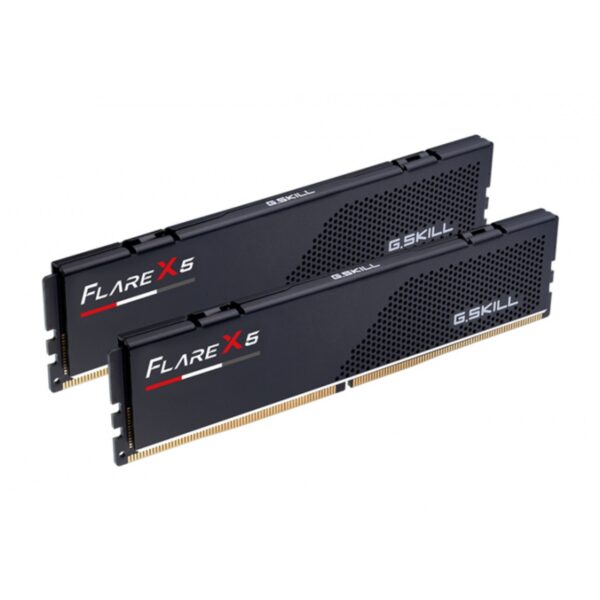 MEMORIA RAM DIMM GSKILL FLARE X5 32GB 2X16GB DDR5 6000MTS CL36 NEGRO F5 6000J3636F16GX2 FX5