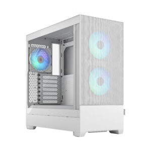 GAB FRACTAL DESIGN POP AIR BLANCO TG CLEAR RGB, ATX