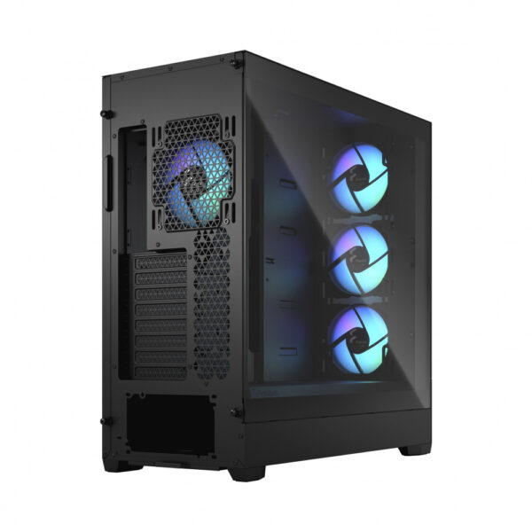 GAB FRACTAL POP XL AIR TG CLEAR NEGRO RGB EATX - Imagen 6