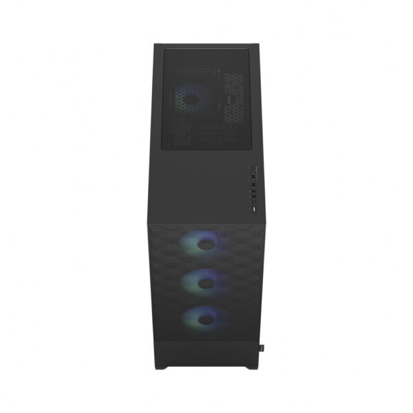 GAB FRACTAL POP XL AIR TG CLEAR NEGRO RGB EATX - Imagen 5