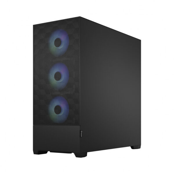 GAB FRACTAL POP XL AIR TG CLEAR NEGRO RGB EATX - Imagen 3