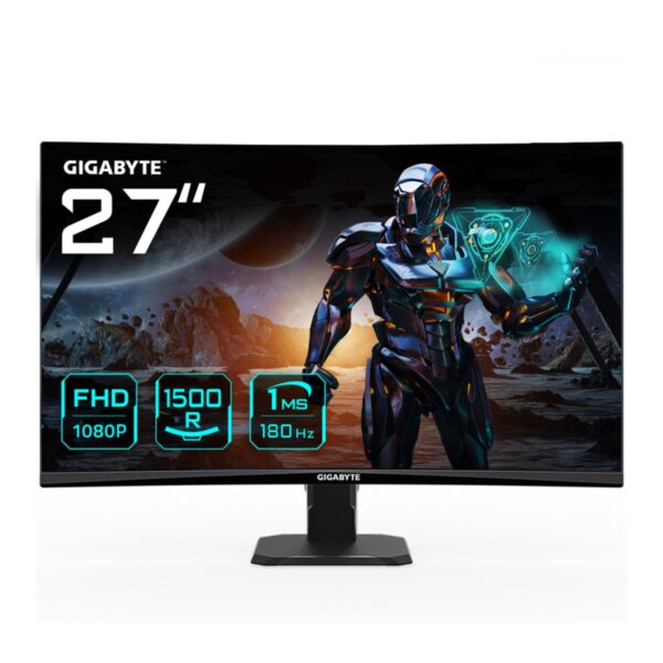 MONITOR GIGABYTE 27P HDR FHD 1920 X 1080 180HZ 2HDMI 1DP VA GS27FC US