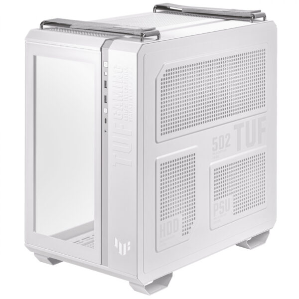 GABINETE ASUS GT502 TUF GAMING  BLANCO ATX MICRO MINI ITX  GT502 TUF GAMING CASE WHT - Imagen 3
