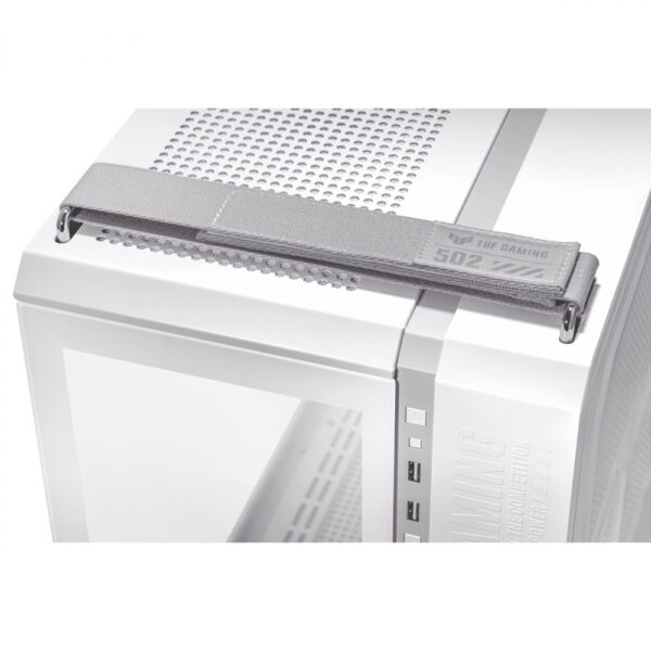 GABINETE ASUS GT502 TUF GAMING  BLANCO ATX MICRO MINI ITX  GT502 TUF GAMING CASE WHT - Imagen 5