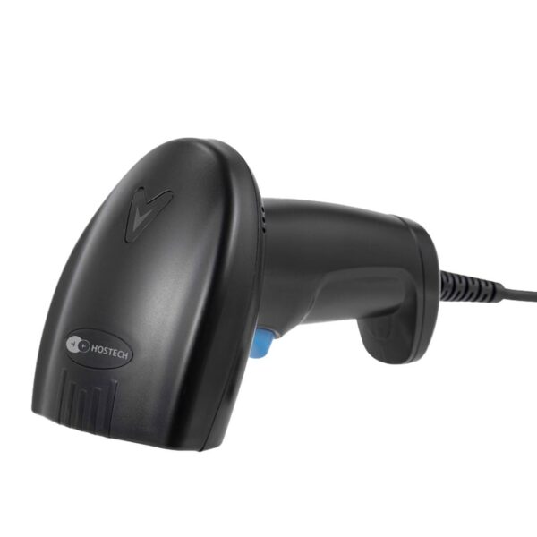 LECTOR DE CODIGOS STYLOS (HTPOSSC1B) HOSTECH HT-200, 1D/2D, 1*USB 1.5, NEGRO, DETALLES EN AZUL - Imagen 3