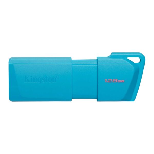 MEMORIA USB KINGSTON DATA TRAVELER EXODIA 128GB TURQUESA KC U2L128 7LB - Imagen 2