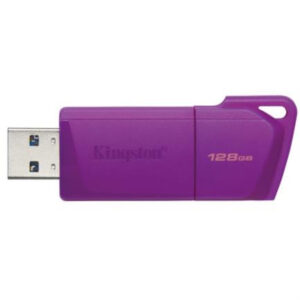 MEMORIA USB KINGSTON DATA TRAVELER EXODIA 128GB MORADA KC U2L128 7LP