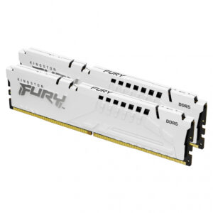 MEMORIA RAM DIMM KINGSTON FURY BEAST BLANCO XMP 64GB KIT DE 2 DDR5 5200MTS CL40 KF552C40BWK2 64