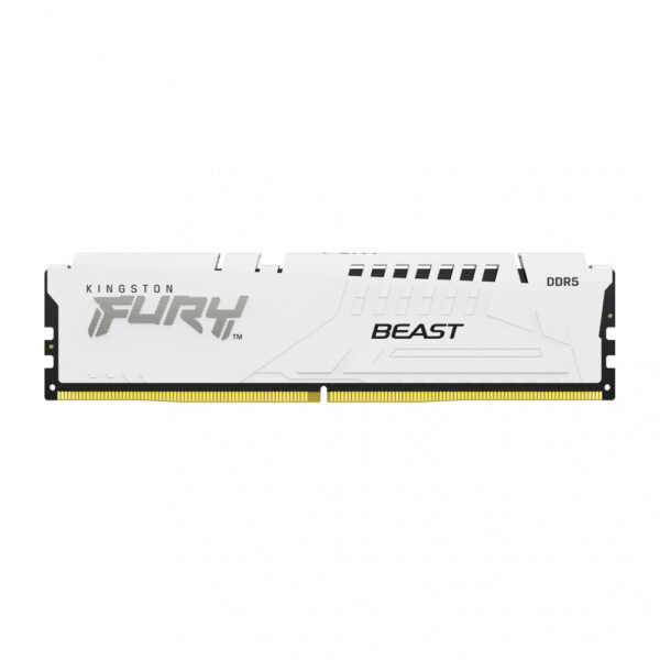 MEMORIA RAM DIMM KINGSTON FURY BEAST BLANCO XMP 32GB KIT DE 2 DDR5 5600MTS CL40 KF556C40BWK2 32 - Imagen 2