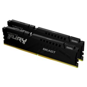MEMORIA RAM DIMM KINGSTON FURY BEAST EXPO 32GB KIT 2 DDR5 6000MTS CL30 NEGRO KF560C30BBEK2 32