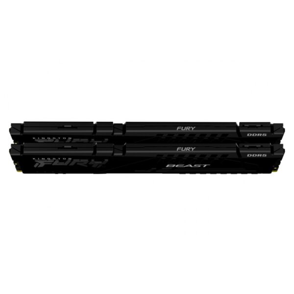 MEMORIA RAM DIMM KINGSTON FURY BEAST EXPO 32GB KIT 2 DDR5 6000MTS CL30 NEGRO KF560C30BBEK2 32 - Imagen 2